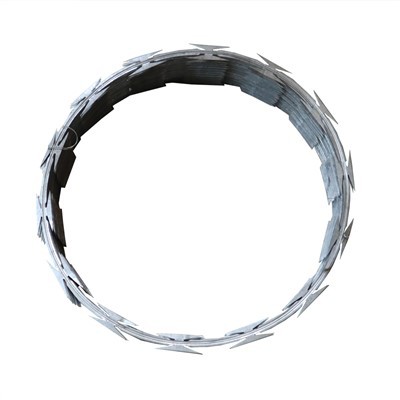 Feuerverzinkter Stacheldraht